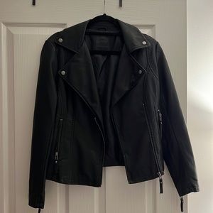 Max Studio Leatherette Jacket